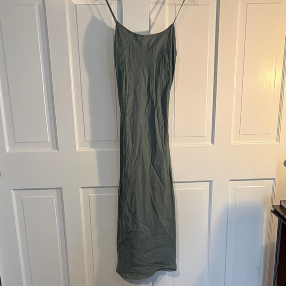 J. Crew Sage Green Maxi Dress - Picture 3 of 4